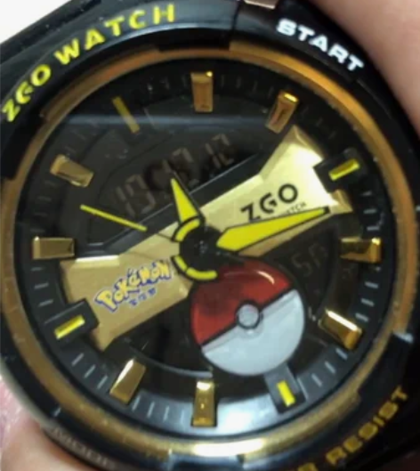 正港（ZGO） 宝可梦系列 学生手表男初中...