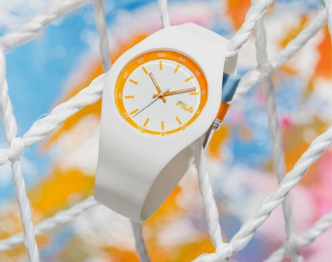 ?{专属}FILA斐乐手表男女情侣学生硅胶...