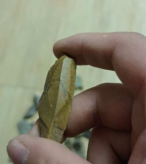 石器时代高古刮削器，西北沙漠丝路遗址料，包...