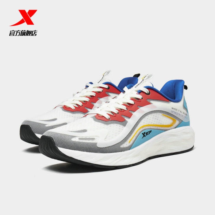 特步男鞋2021秋季鞋子运动鞋鞋子跑步鞋男...