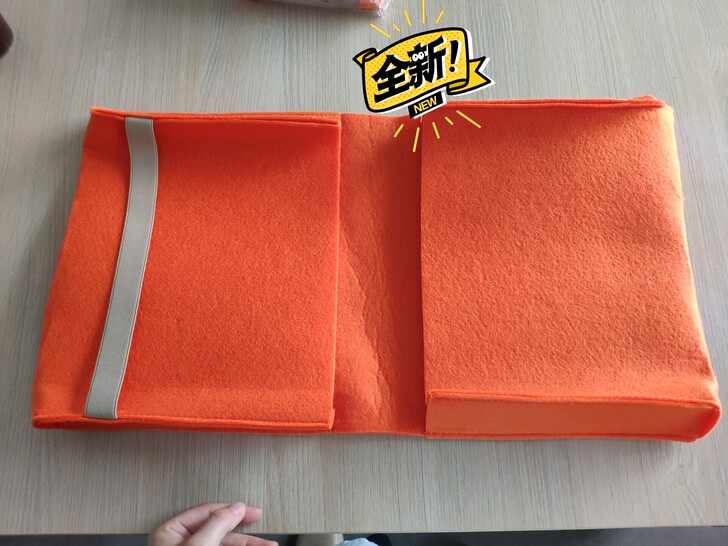 车上居家收纳袋全新工厂出口库存毛毡布收纳包...