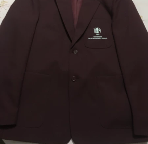 （男生）重庆沙坪坝八中高中校服西服 ZIP...
