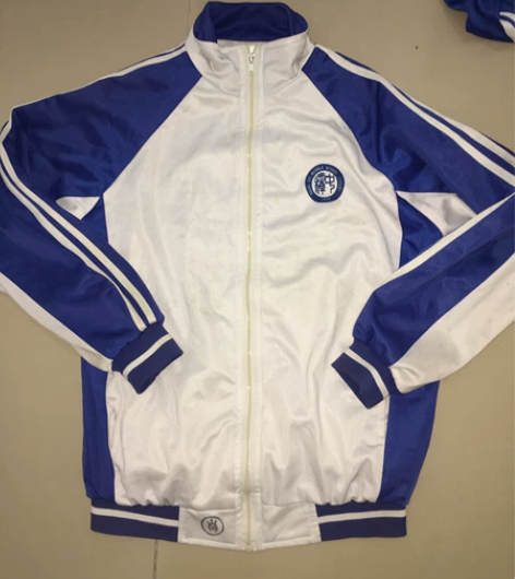 樟树中学金光绒滑料校服一套，码数170。七...