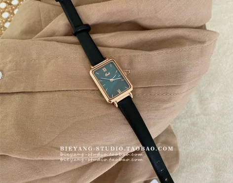 别样A158气质简约石英表精致百搭皮带表c...