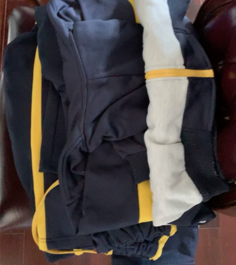 威海文登校服 秋冬薄绒 两套 身高165 ...