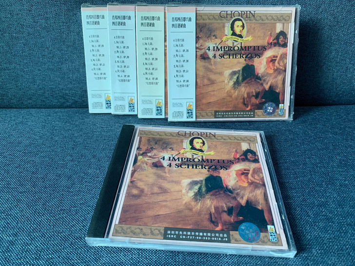 肖邦四首即兴曲四首谐谑曲