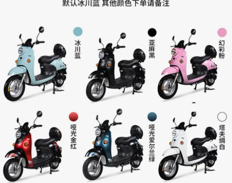 【乐活价】五羊电动车新款小龟王电动轻便摩托...