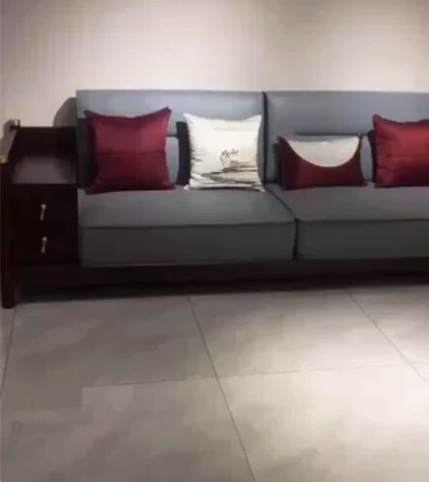 【出】全新实木沙发茶几（2位4位沙发大小2...