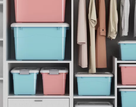 【只要8.8元】加厚装衣服收纳箱汽车储物箱...