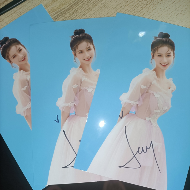 【青春有你2】蔡卓宜 亲笔签名照 保真 可...