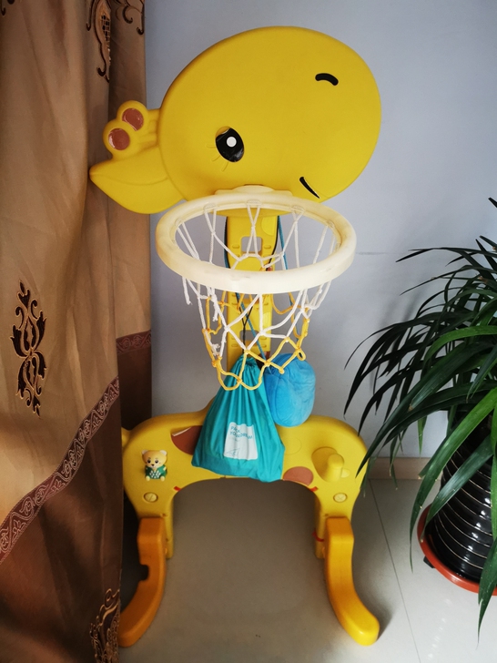 闲置小孩的篮球架，基本上买了没怎么用过，便...