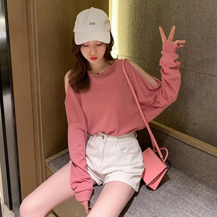 【凉秋季价】2020早秋新款长袖t恤女宽松...