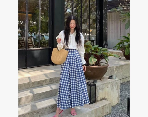 大摆裙xl码，但是码数偏小 感兴趣的话点“...