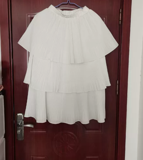 小众品牌的蛋糕裙 裙长90cm 适合160...