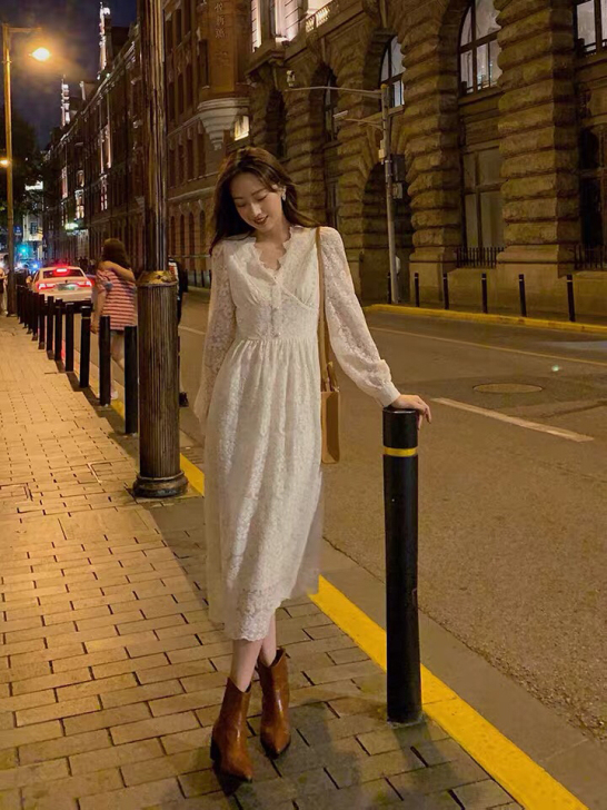 清仓特价仙女蕾丝连衣裙35元包邮， s