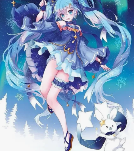 2017年雪初音不算全套 有毛，衣服本体 ...