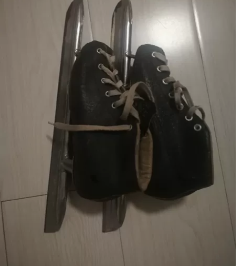 儿童速滑冰鞋,31码,小孩用,纯牛皮,初学...