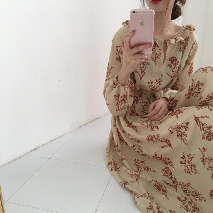施花丽莹 连衣裙
