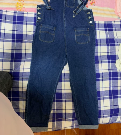 背带 牛仔裤 质量超好 感兴趣的话点“我想...