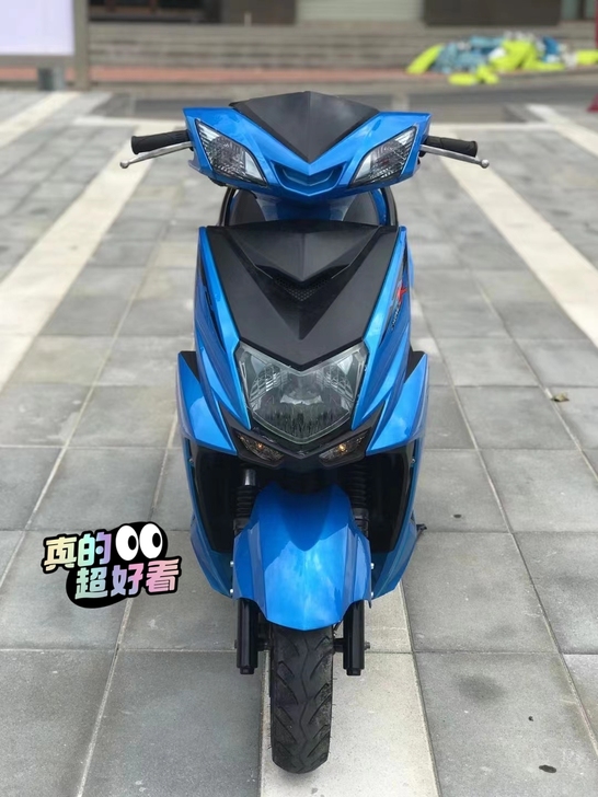 尚领国四全新电喷摩托车燃油踏板整车125c...