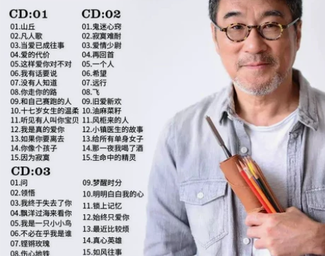 李宗盛cd专辑经典老歌怀旧金曲无损音乐黑胶...