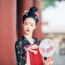汉尚华莲原创传统汉服女装太平齐胸襦裙两色高...