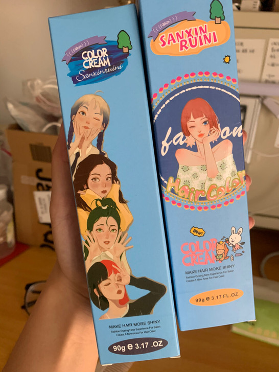 三鑫瑞倪染发膏 两套