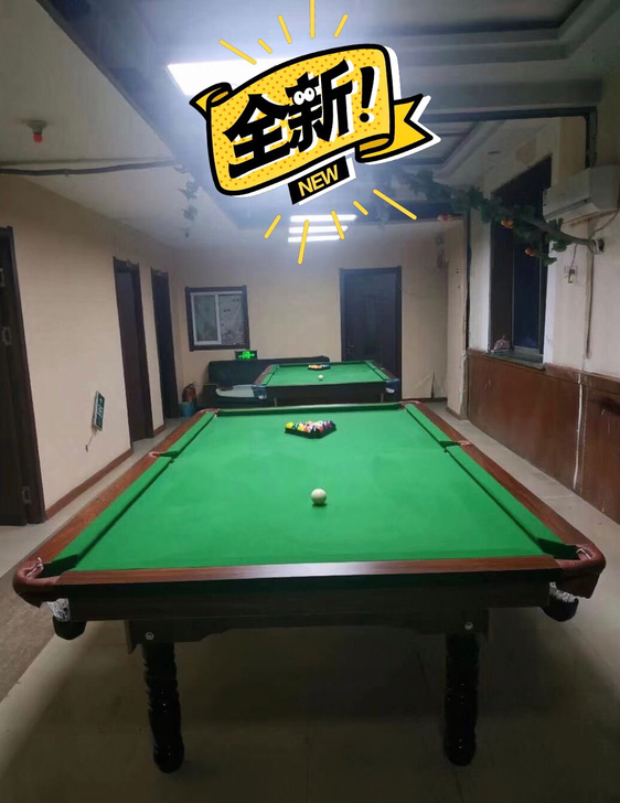 【球桌全新，急售】全新黑八桌球台球桌家庭公...