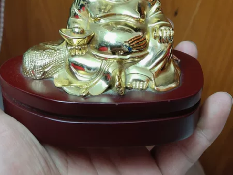 合金鎏金摆件，精铸工艺，开脸好，品相基本全...