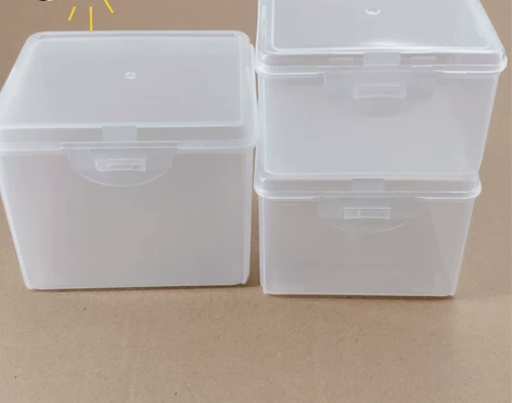 透明塑料零件盒收纳盒包装盒螺丝配件盒元件盒...