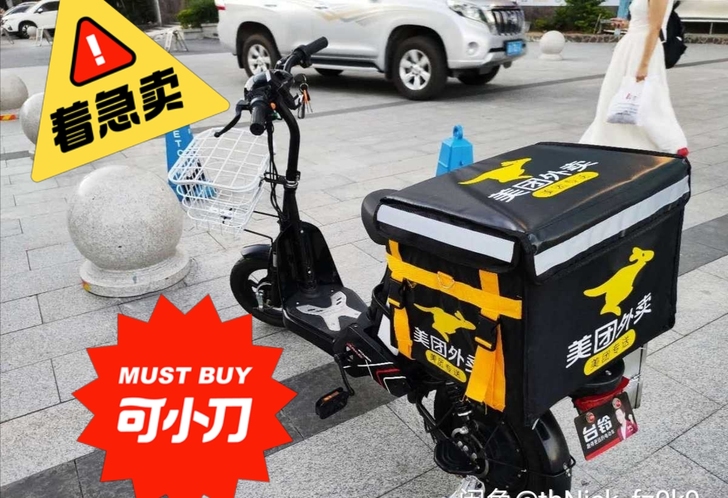 台铃电动车个人转让外卖车带48伏20安两个...