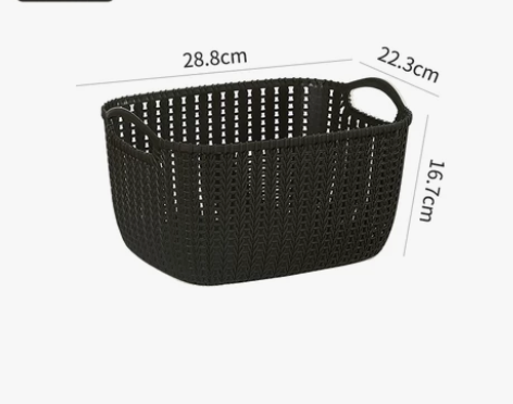 有10个…………时尚藤编收纳筐塑料浴室洗澡...