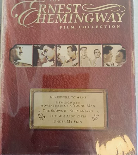 海明威电影作品DVD套装，仅拆带塑料封套，...