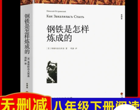 钢铁是炼成 删减钢铁赠考点 无八年级下册必...