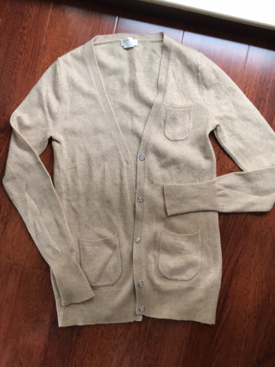 J crew 百分百羊绒衫 s码 95新