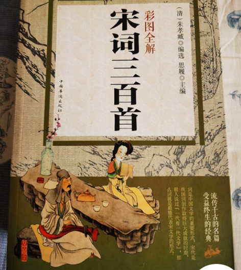 书，两本唐诗宋词三百首新旧程度 感兴趣的话...