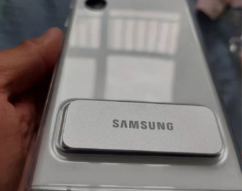 官方原装三星s22Ultra立式透明保护壳...