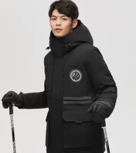 波司登男工装风鹅绒极寒口袋羽绒服外套 17...