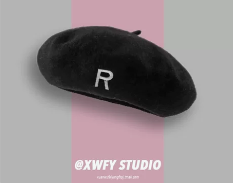 贝雷帽女秋冬网红款ins潮韩版时尚2022...