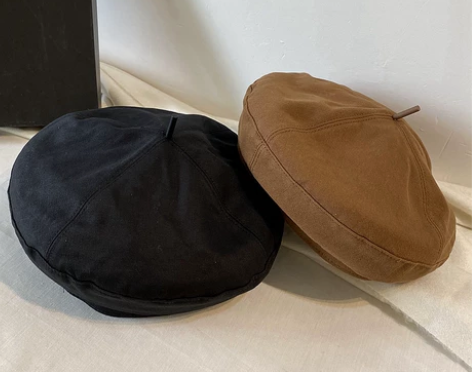 棕色贝雷帽，10元不包邮 感兴趣的话点“我...