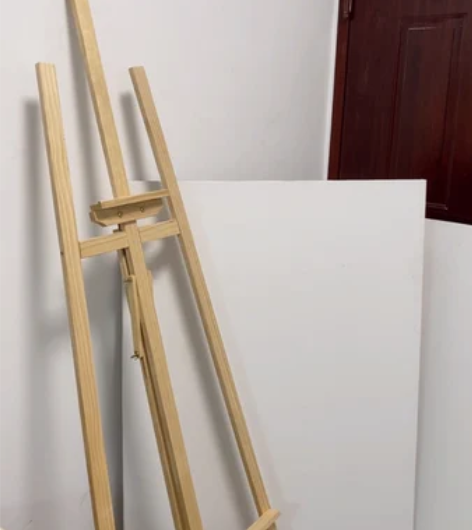 画架画板，画架1个，白色画板7个。全新未使...