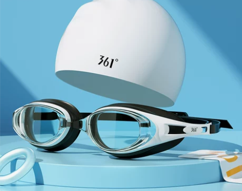 361泳镜防水防雾高清近视度数男女专业潜水...