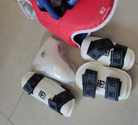 儿童跆拳道护具七件套，M码 130-150...