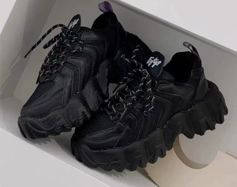 老爹鞋女秋冬加绒女鞋新款2021爆款春秋季...