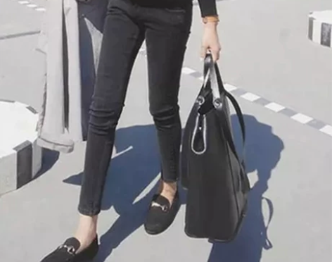 大码牛仔裤女显瘦胖mm小脚裤，全新未使用，...