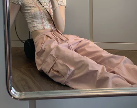 ?ishui-桃子腮红-美式甜辣复古高腰直...