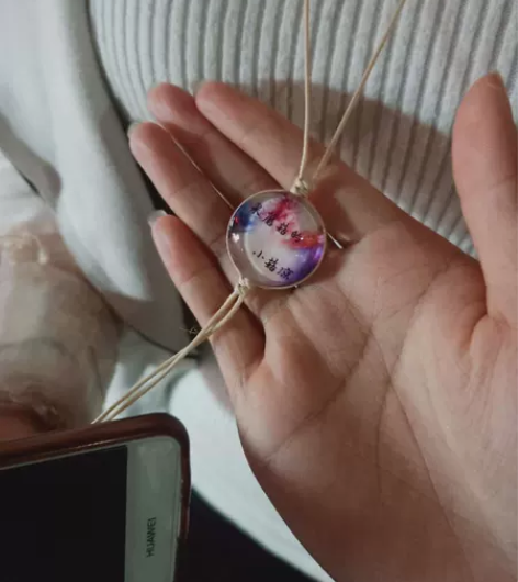 手机挂绳原创手机挂绳，可放照片，（可以放两...