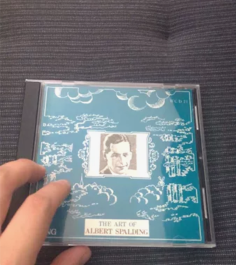 斯帕丁Albert Spalding小提琴...