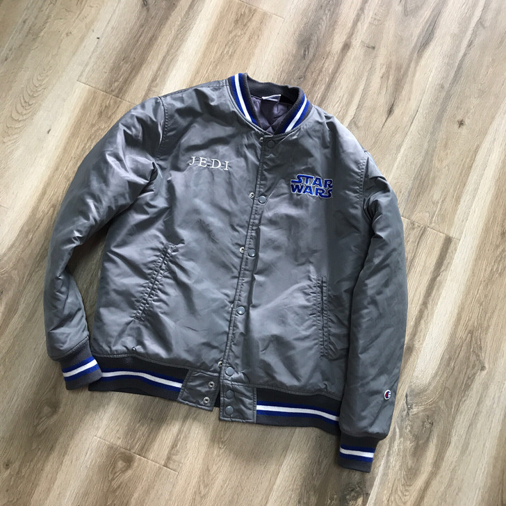 冠军starwar星战刺绣棒球夹克棉服ch...