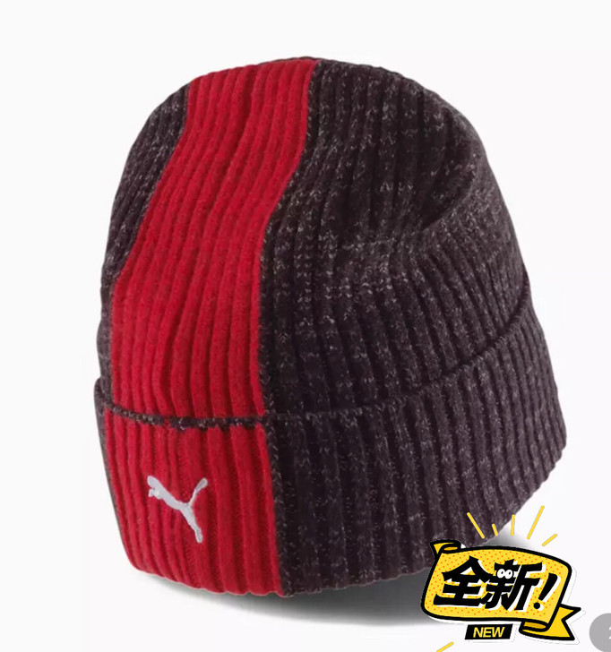 彪马运动帽Puma SF法拉利经典针织毛线...